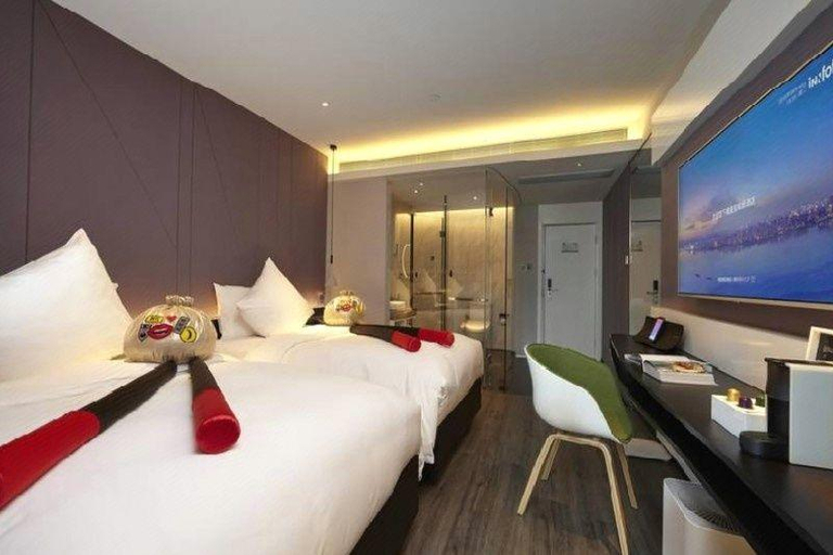 Bedroom 2, Lavande Hotel Suqian Yanghe New District RT-Mart, Suqian