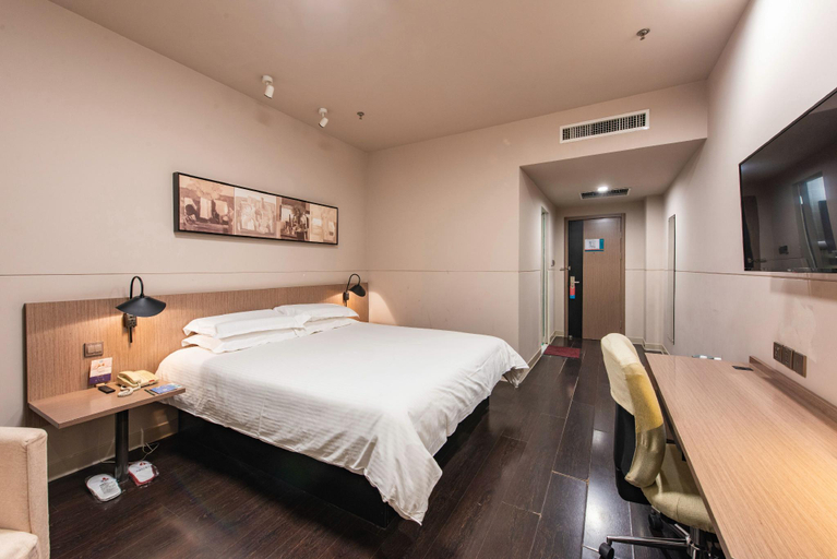 Bedroom 5, Jinjiang Inn Select Baoding Xiong'an New District Baiyangdian, Baoding