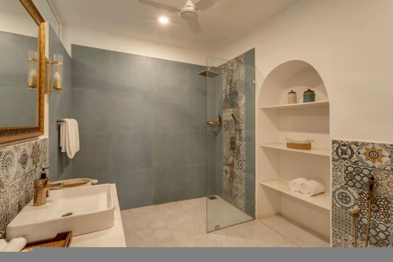 Bathroom 3, Casa Palms by Hireavilla -5BR Villa w Private Pool, North Goa