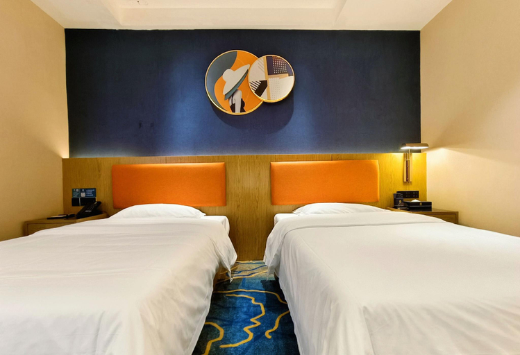 Bedroom, Lesden Hotel (Guangzhou Zhongda Metro Station) 莱斯登酒店(广州中大地铁站店), Guangzhou