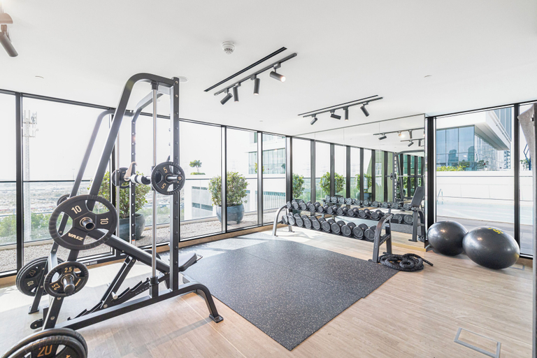 Fitness facility 2, Binghatti Heights Luxury, Dubai