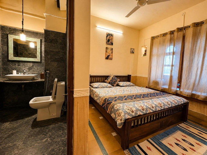 Bedroom 2, Open Road Hostel and Cafe, Jaisalmer