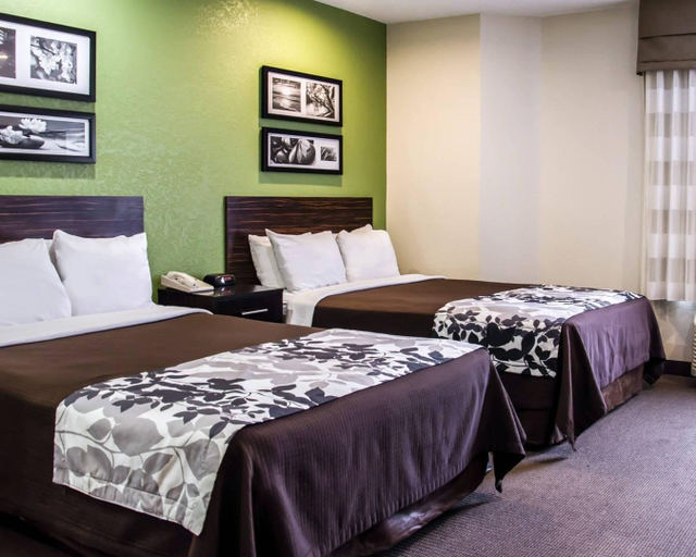 Bedroom 2, Sleep Inn Concord - Kannapolis, Cabarrus