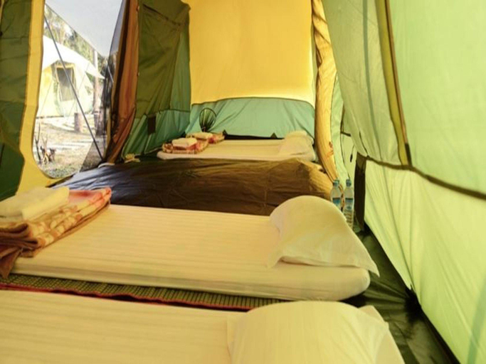Bedroom, Ocean Front Campgrounds, Bassein