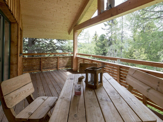 Outdoor dining 5, Cabin in Turrach With Sauna and Balcony, Murau