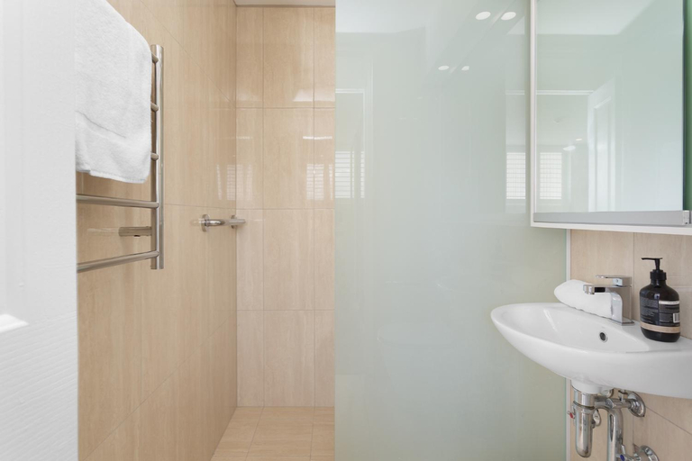 Bathroom, Modern Manly Apartment with Stunning Views, Pool, Sydney