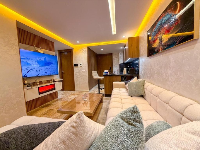 Living area 3, Spectacular Sea View - Near TGV  & Beach, Tanger-Assilah