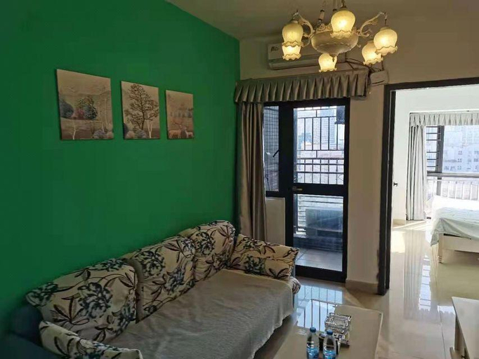 Bedroom, Jingji Baina Apartment, Shenzhen