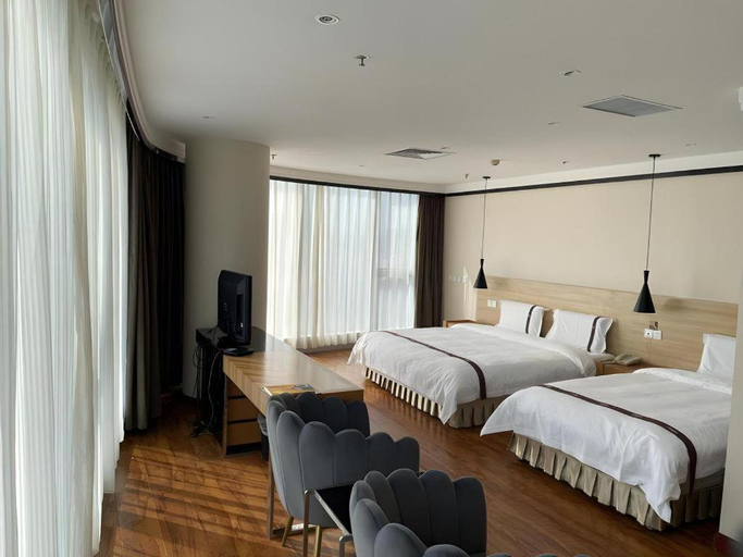 Bedroom 2, Gya Hotel Tangshan Qian'an Fortune Center, Tangshan