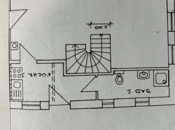 Floor plan, Reetkate Sandwehle, Nordfriesland