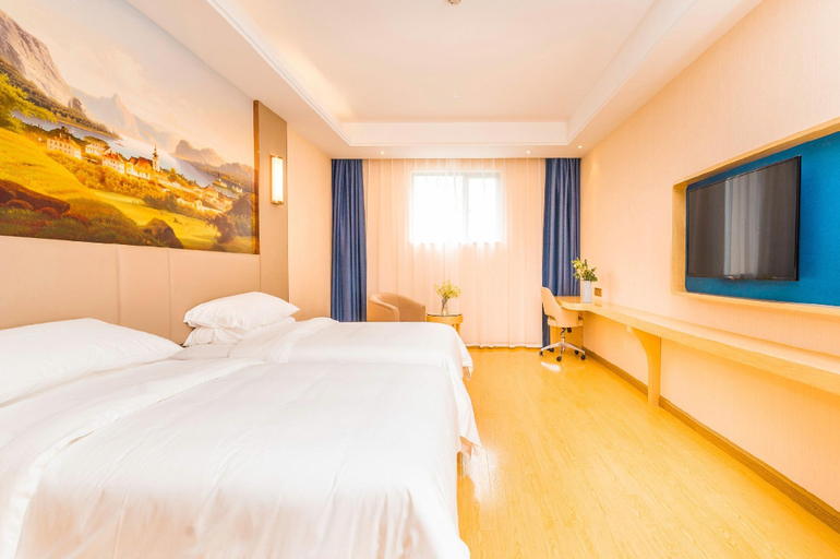 Bedroom 2, Vienna Hotel Jiangsu Yixing Wanda Plaza, Wuxi