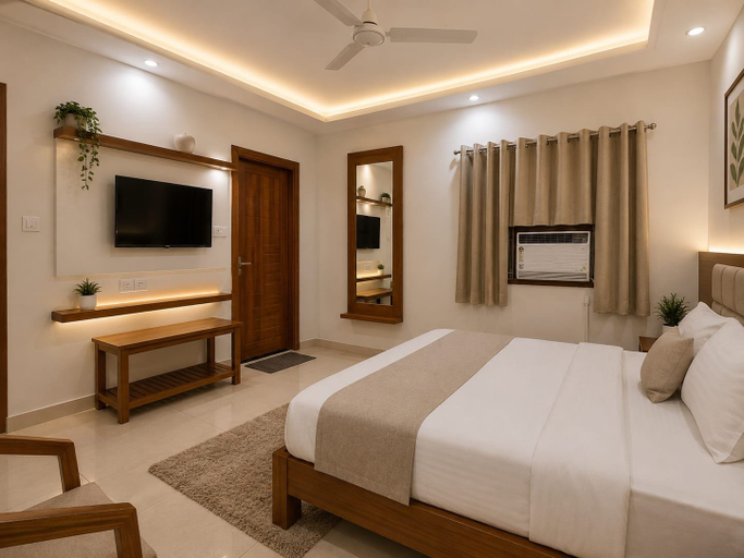 Room 4, Hotel S Kumar Inn, Varanasi
