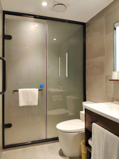 Bathroom 3, Hanting Hotel Harbin West Railway Station Wanda Plaza, Harbin