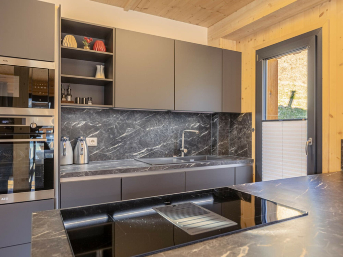 Private kitchen 3, Cabin in Steinach am Brenner With Sauna, Innsbruck Land