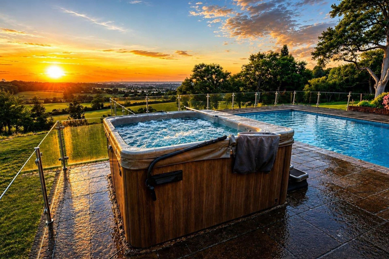 Pool 3, Luxury Cottage Escape Sleeps 4 With Hot Tub & Pool, London