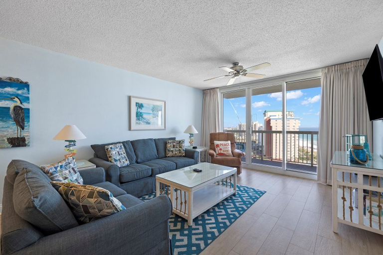 Living area 3, Pelican Beach 1516 2 Bedroom Condo, Okaloosa