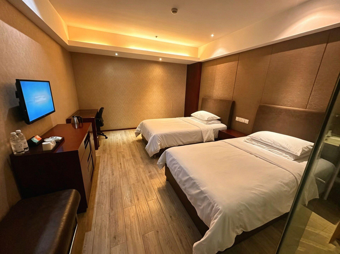 Bedroom 2, Jinjiang Inn Style Anji Shengli Xi Road, Huzhou