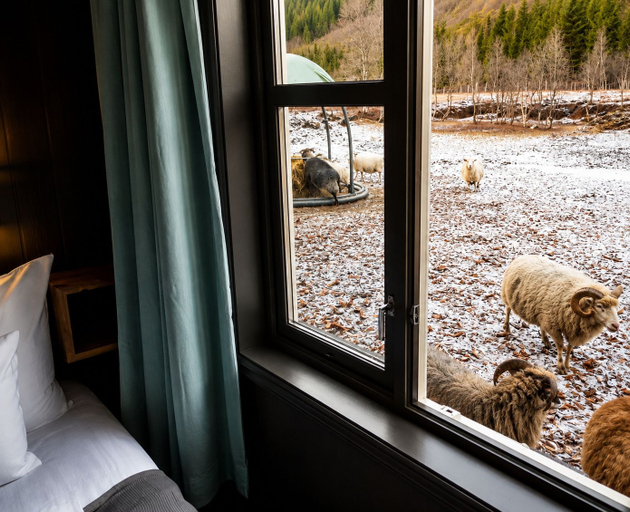 Bedroom 3, Yggdrasil Farmhotel Retreat, Spa & Yoga, Tromsø