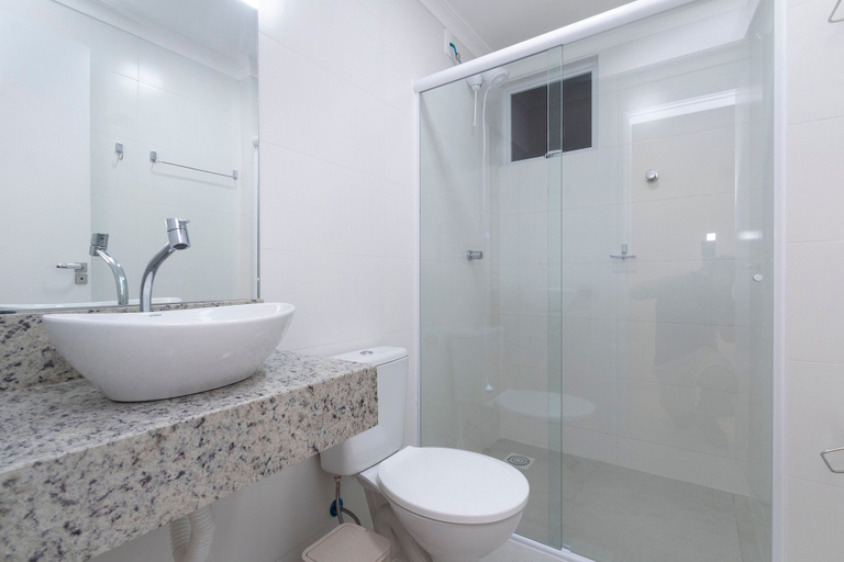 Bathroom, Aluguel Apartamento 2 quartos 1 suite 311A, Bombinhas