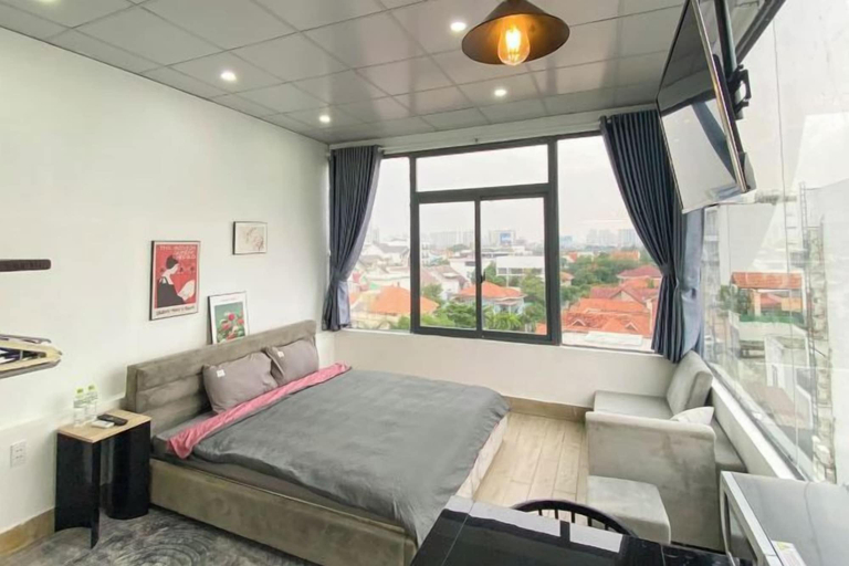 Bedroom 1, Zeus Living - Cozy Apartment in Thao Dien, District 2