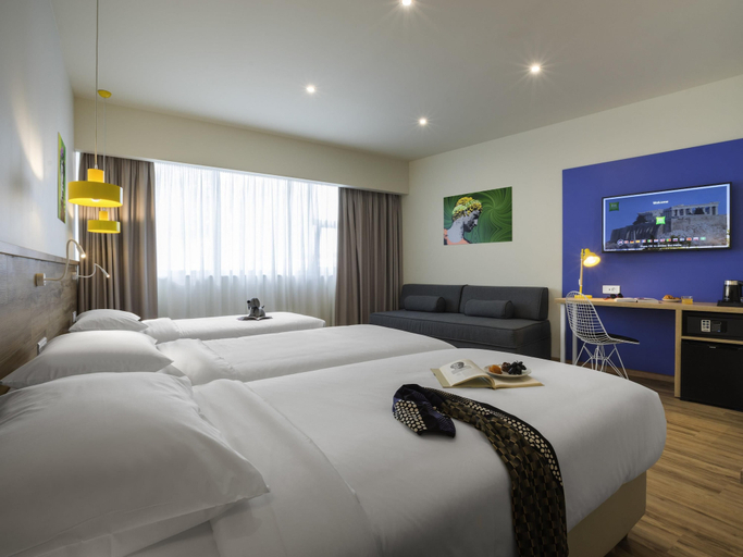 Bedroom 2, ibis Styles Athens Routes, Attica