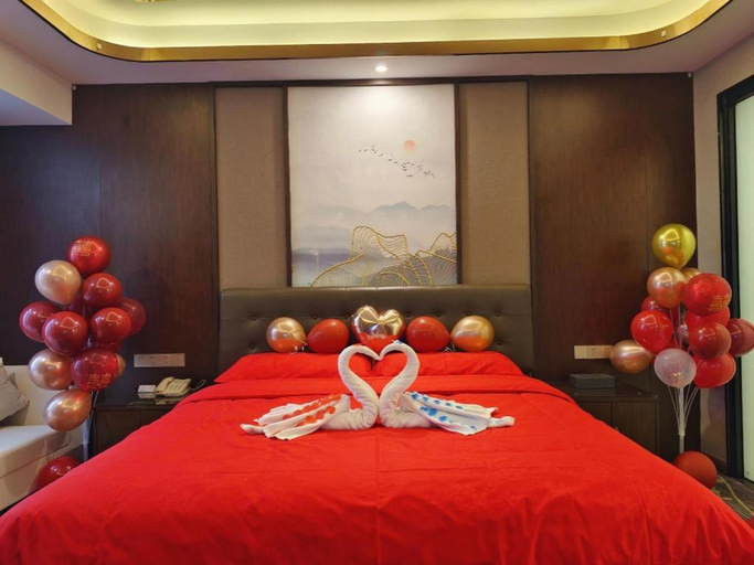 Bedroom 2, Vienna Hotel Jiangxi Fuzhou Yihuang, Fuzhou