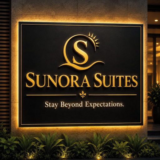 Exterior detail, SUNORA SUITES, Hyderabad
