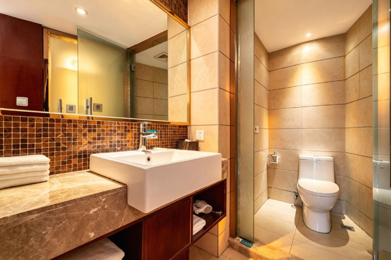 Bathroom 3, Jinjiang Inn Style Anji Shengli Xi Road, Huzhou