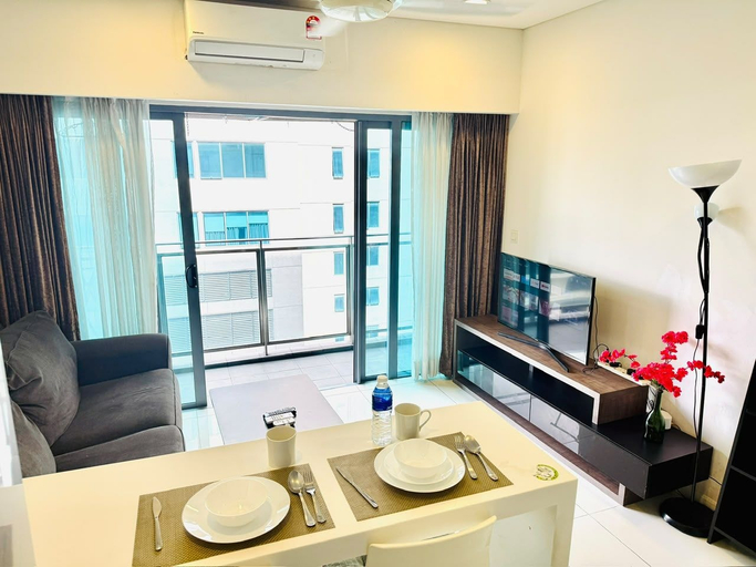 Living area, Mercu summer suites by premium charter, Kuala Lumpur