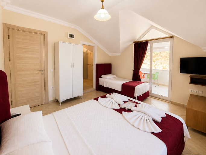 Bedroom 3, Bucak Apart Hotel Göcek, Fethiye