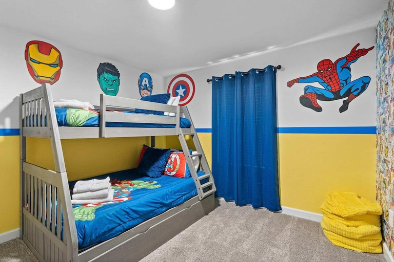 Bedroom, Gorgeous 5bed TH close to Disney, Water Park, Osceola
