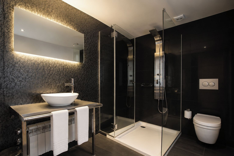 Bathroom 5, Hotel Sancho Abarca Petit SPA, Huesca