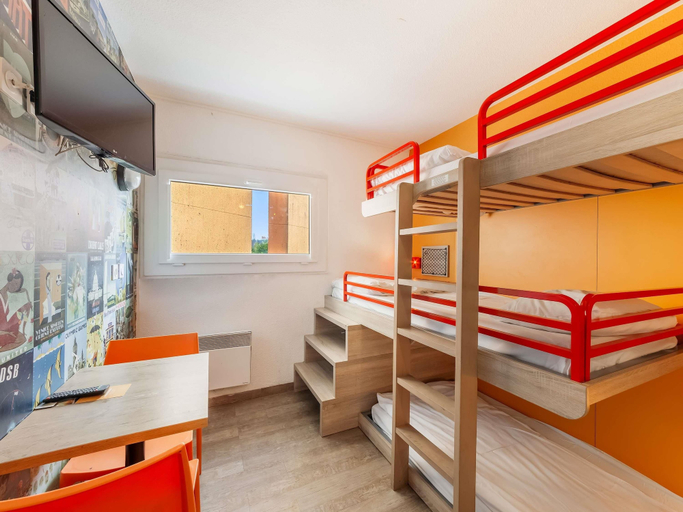 Bedroom 5, hotelF1 Nemours, Seine-et-Marne