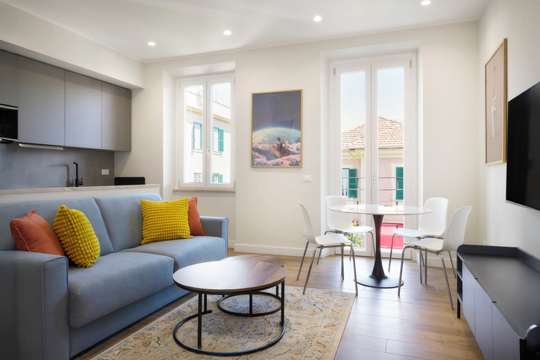Living area 2, Casa e Appartamento Vacanze Gallese 12, Rome