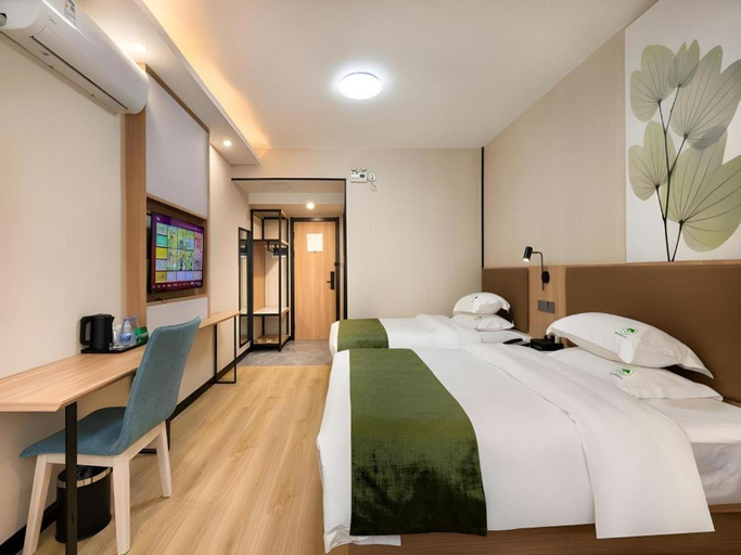 Bedroom 2, GreenTree Inn Express Fujian Ningde Ningchuan Road Qinghua Building, Ningde