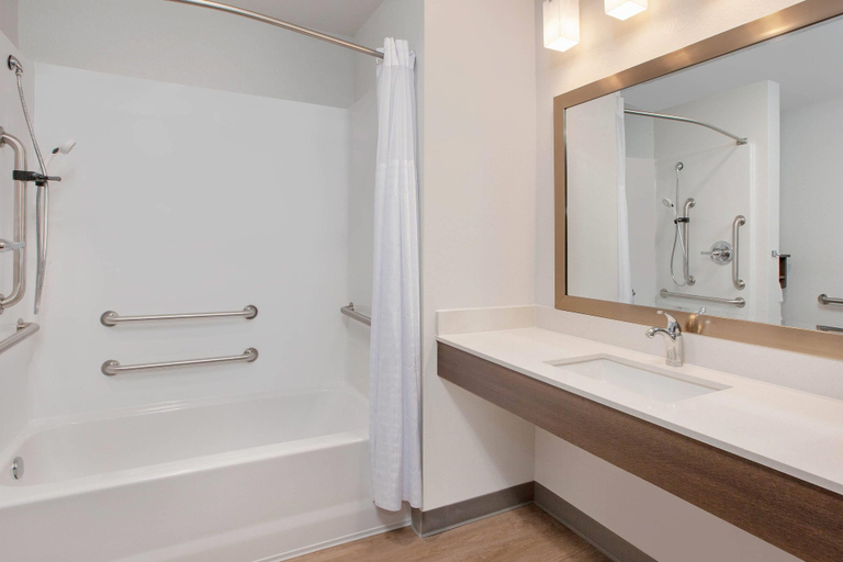 Bathroom 4, WoodSpring Suites Quantico, Stafford