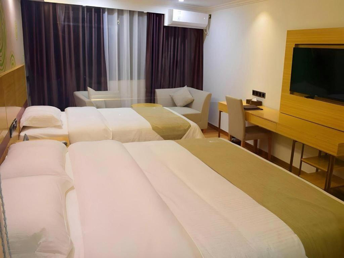 Bedroom 3, GreenTree Inn Qingyuan Qinghe Avenue Branch, Qingyuan
