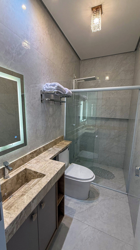 Bathroom 4, Pousada Varandas Alter, Santarém