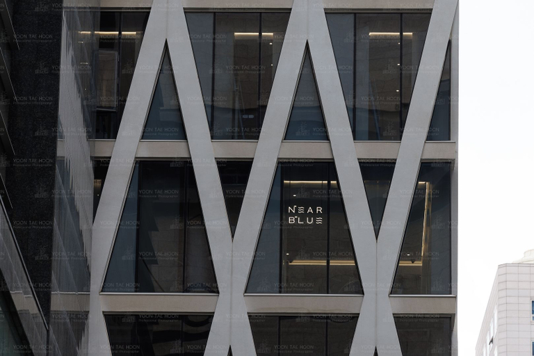 Exterior detail, Near Blue, Gangnam
