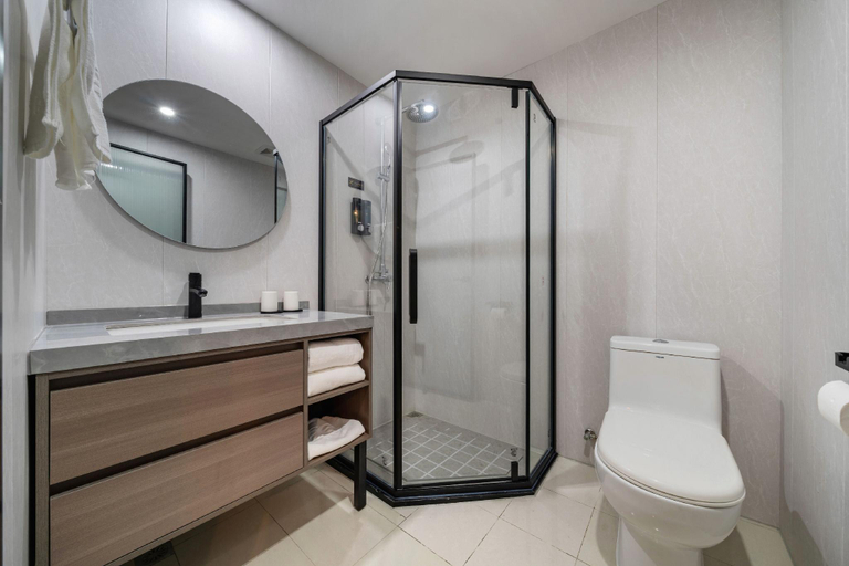 Bathroom 3, Palm Bay Hotel (Suzhou East Ring Road Subway Station), Suzhou
