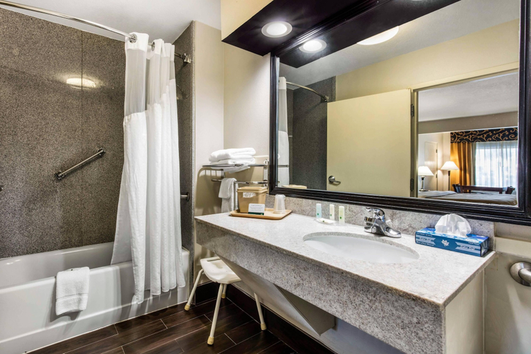 Bathroom 3, Quality Inn Memphis Airport, Shelby