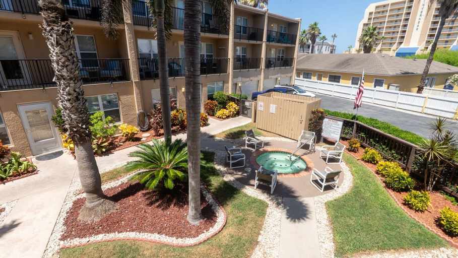 Property grounds 3, 2br Half Block To Beach, Garage, Heated Pool 2 Bedroom Apts, Cameron