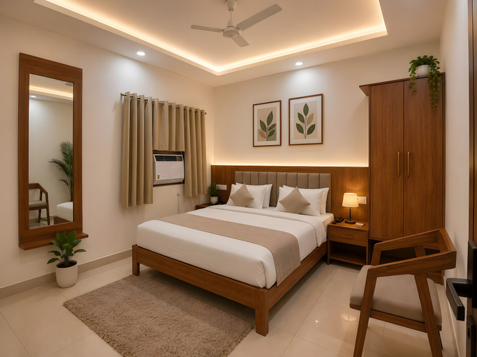 Room 3, Hotel S Kumar Inn, Varanasi