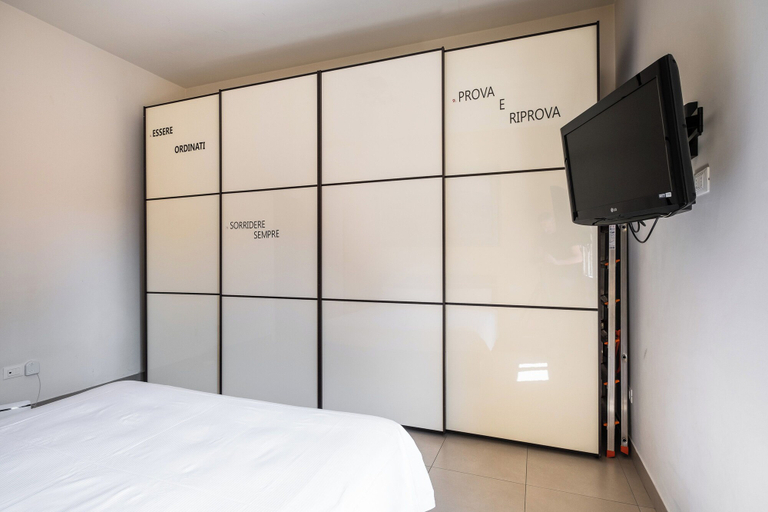 Bedroom 2, Bergonzoni Modern Apartment by Wonderful Italy, Bologna
