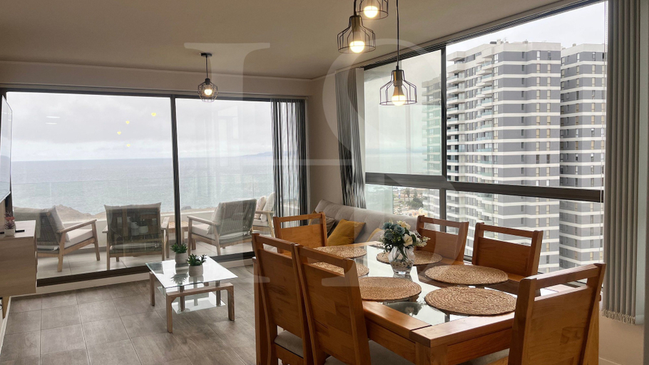 Dining 4, EXCLUSIVO DEPTO VISTA AL MAR 3D - 2B, Antofagasta
