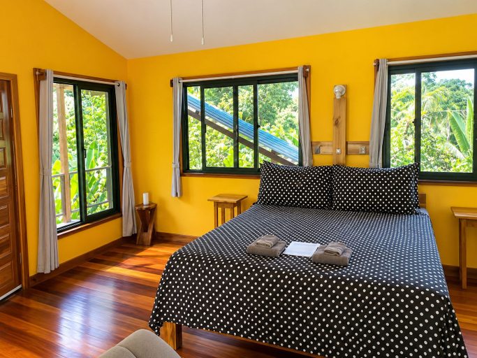 Bedroom 3, Split-level Tropical Cottage With AC Near San Ignacio Perfect Base for Exploring