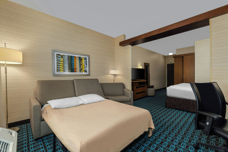 Bedroom 3, Fairfield by Marriott Inn & Suites Dayton Downtown, Montgomery