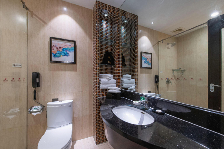 Bathroom 3, Longxin Hotel (Building A), Ili Kazakh