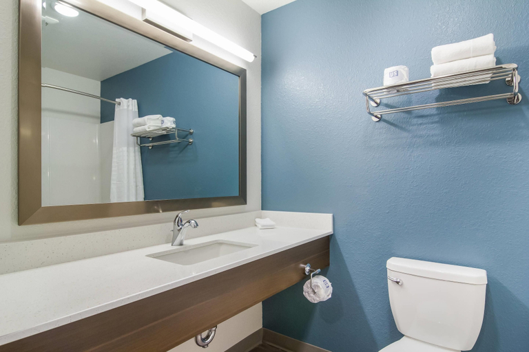Bathroom 5, WoodSpring Suites Jacksonville Baymeadows, Duval