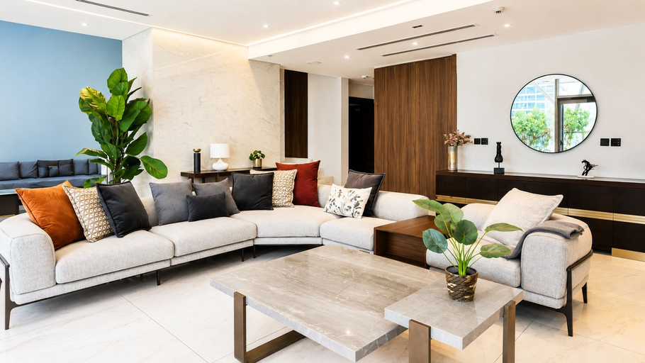 Living area 5, Designer Duplex PrivatePool, Large Patio, Dubai
